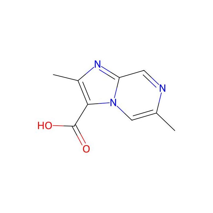2,6-Dimethylimidazo[1,2-a]pyrazine-3-carboxylic acid - ≥97% CAS No(190381-50-1) by Aladdin Scientific