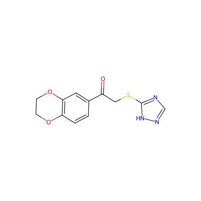 1-(2,3-dihydro-1,4-benzodioxin-6-yl)-2-(1H-1,2,4-triazol-3-ylsulfanyl)ethanone - ≥95% CAS No(690646-70-9) by Aladdin Scientific