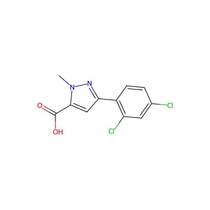 3-(2,4-dichlorophenyl)-1-methyl-1H-pyrazole-5-carboxylic acid - ≥98% CAS No(133113-04-9) by Aladdin Scientific