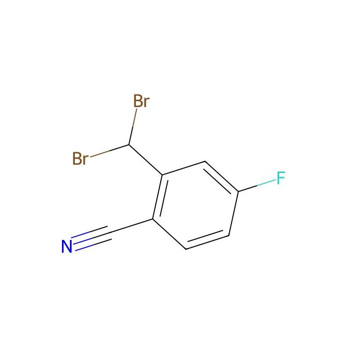 2-(Dibromomethyl)-4-fluorobenzonitrile - ≥97% CAS No(1485536-93-3) by Aladdin Scientific