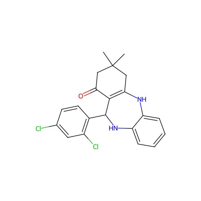 11-(2,4-dichlorophenyl)-3,3-dimethyl-2,3,4,5,10,11-hexahydro-1H-dibenzo[b,e][1,4]diazepin-1-one -  CAS No(329206-31-7) by Aladdin Scientific