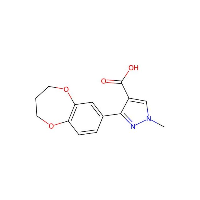 3-(3,4-dihydro-2H-1,5-benzodioxepin-7-yl)-1-methyl-1H-pyrazole-4-carboxylic acid - ≥95% CAS No(926205-57-4) by Aladdin Scientific
