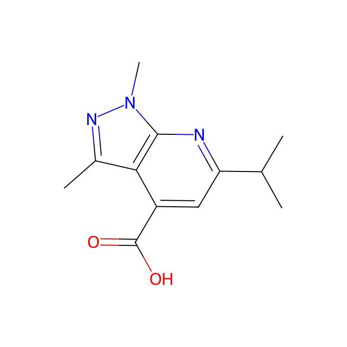 1,3-dimethyl-6-(propan-2-yl)-1H-pyrazolo[3,4-b]pyridine-4-carboxylic acid - ≥95% CAS No(929973-66-0) by Aladdin Scientific
