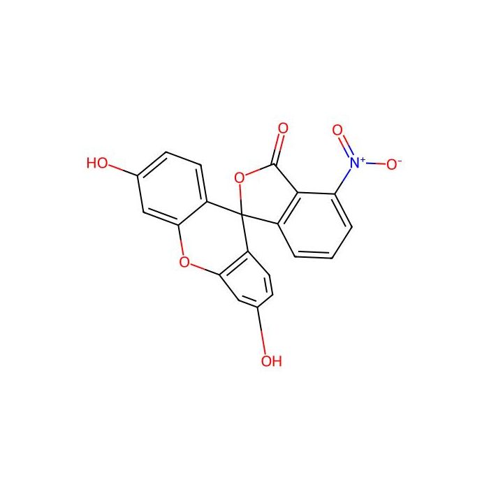 3',6'-dihydroxy-4-nitro-3H-spiro[isobenzofuran-1,9'-xanthen]-3-one - ≥95% CAS No(3318-08-9) by Aladdin Scientific