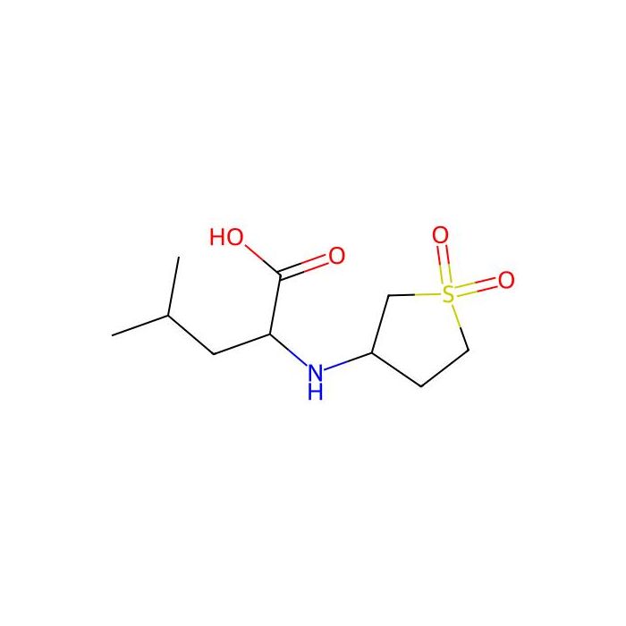 2-(1,1-Dioxo-tetrahydro-1lambda*6*-thiophen-3-ylamino)-4-methyl-pentanoic acid - ≥95% CAS No(2772258) by Aladdin Scientific