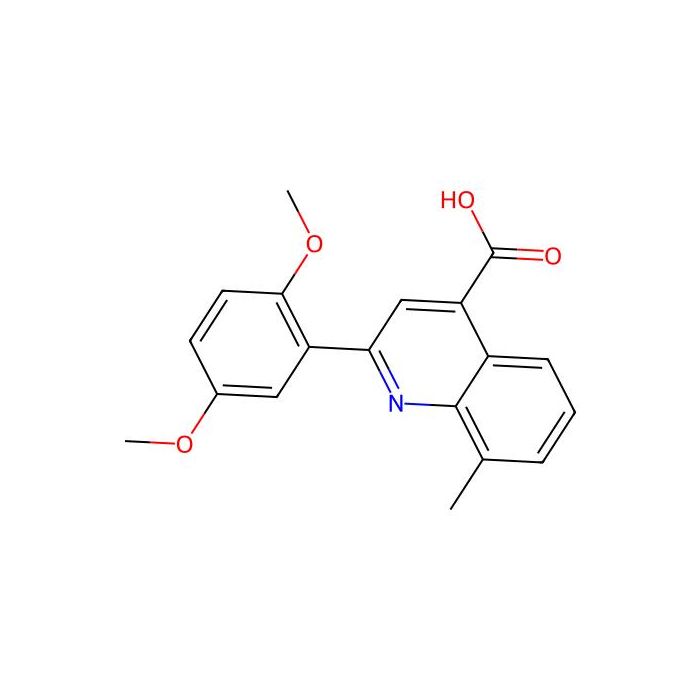 2-(2,5-Dimethoxyphenyl)-8-methylquinoline-4-carboxylic acid - ≥97% CAS No(897566-27-7) by Aladdin Scientific