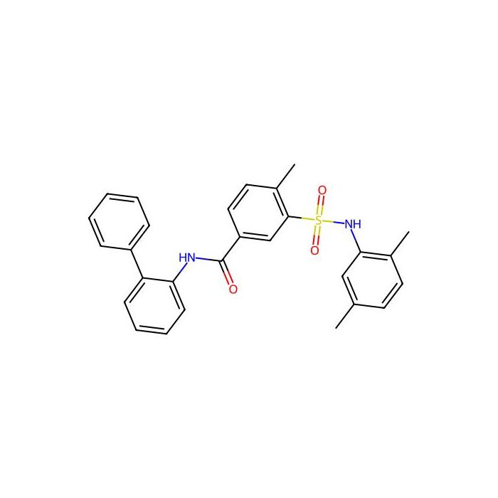 3-[(2,5-dimethylphenyl)sulfamoyl]-4-methyl-N-(2-phenylphenyl)benzamide - ≥99% CAS No(824981-55-7) by Aladdin Scientific