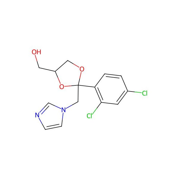 2-(2,4-Dichlorophenyl)-2-(1H-imidazol-1-ylmethyl)-1,3-dioxolane-4-methanol - ≥97% CAS No(84682-23-5) by Aladdin Scientific