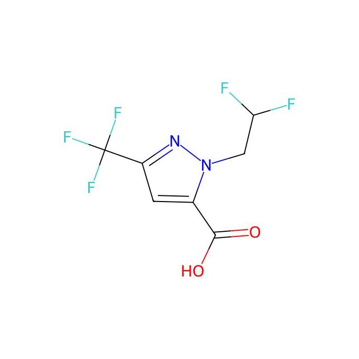 1-(2,2-difluoroethyl)-3-(trifluoromethyl)-1H-pyrazole-5-carboxylic acid - ≥97% CAS No(1006462-23-2) by Aladdin Scientific