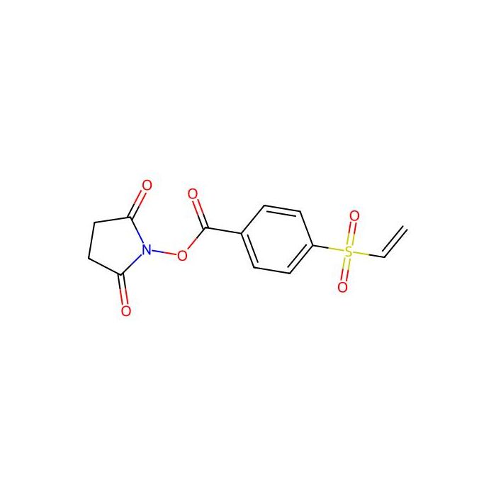 2,5-Dioxopyrrolidin-1-yl 4-(vinylsulfonyl)benzoate - ≥95%, Stabilized with TBC  CAS No(343934-41-8) by Aladdin Scientific