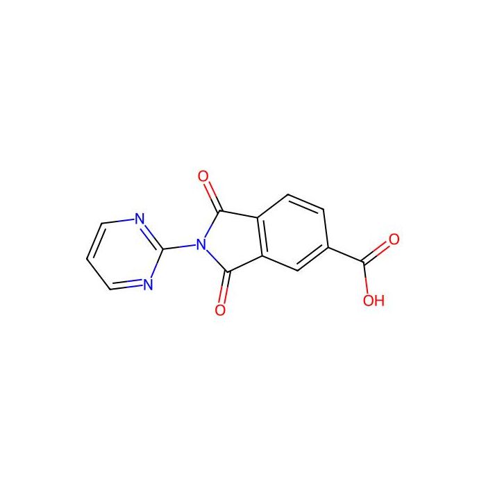 1,3-Dioxo-2-pyrimidin-2-ylisoindoline-5-carboxylic acid -  CAS No(328549-52-6) by Aladdin Scientific