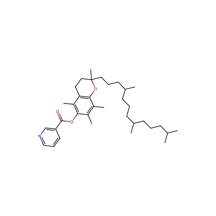 3,4-Dihydro-2,5,7,8-tetramethyl-2-(4,8,12-trimethyltridecyl)-2H-1-benzopyran-6-yl nicotinate -  CAS No(86362-36-9) by Aladdin Scientific