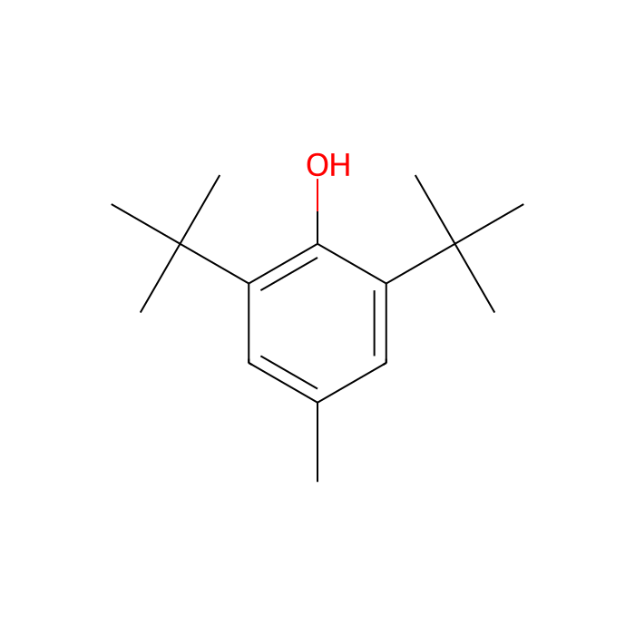 2,6-Di-tert-butyl-4-methylphenol - CP CAS No(128-37-0) by Aladdin Scientific