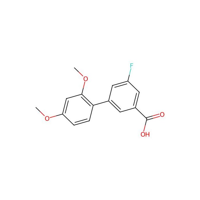 3-(2,4-Dimethoxyphenyl)-5-fluorobenzoic acid - ≥98% CAS No(1261895-15-1) by Aladdin Scientific