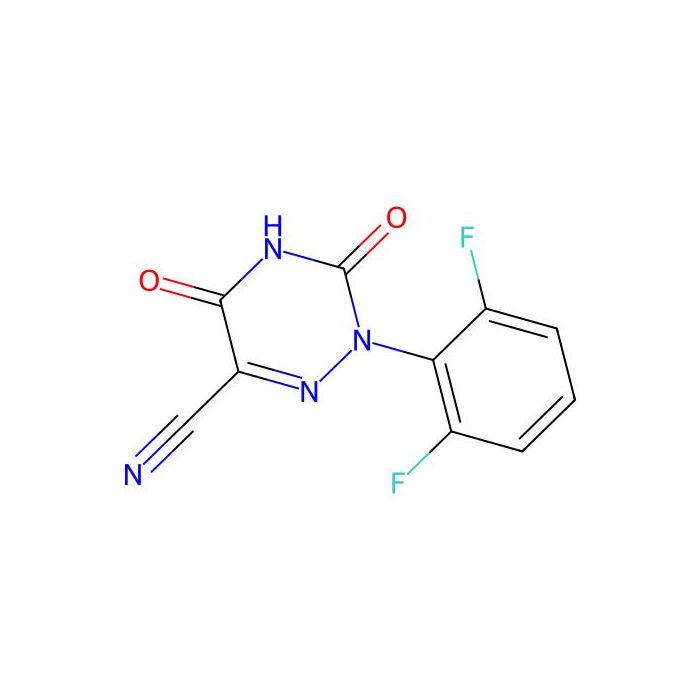 2-(2,6-Difluorophenyl)-3,5-dioxo-2,3,4,5-tetrahydro-1,2,4-triazine-6-carbonitrile - ≥95% CAS No(338982-41-5) by Aladdin Scientific