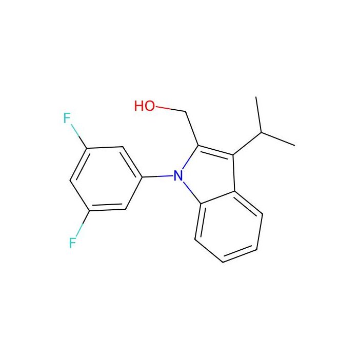 1-(3',5'-Difluorophenyl)-2-hydroxymethyl-3-isopropylindole - ≥95% CAS No(886362-94-3) by Aladdin Scientific
