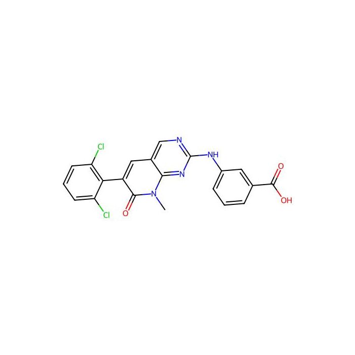 3-((6-(2,6-Dichlorophenyl)-8-methyl-7-oxo-7,8-dihydropyrido[2,3-d]pyrimidin-2-yl)amino)benzoic acid - ≥97% CAS No(185039-99-0) by Aladdin Scientific