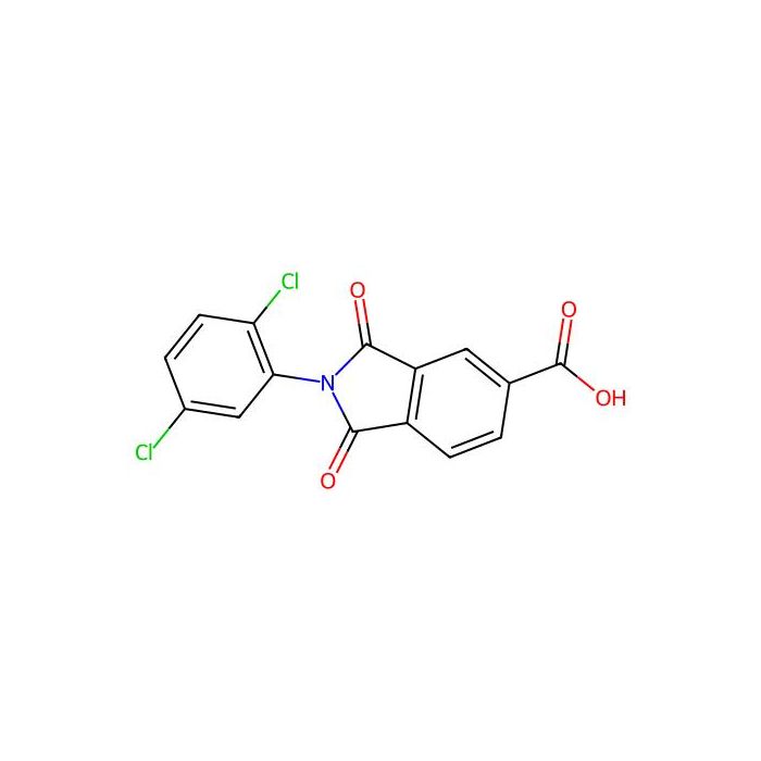 2-(2,5-dichlorophenyl)-1,3-dioxo-2,3-dihydro-1H-isoindole-5-carboxylic acid - ≥97% CAS No(294861-48-6) by Aladdin Scientific