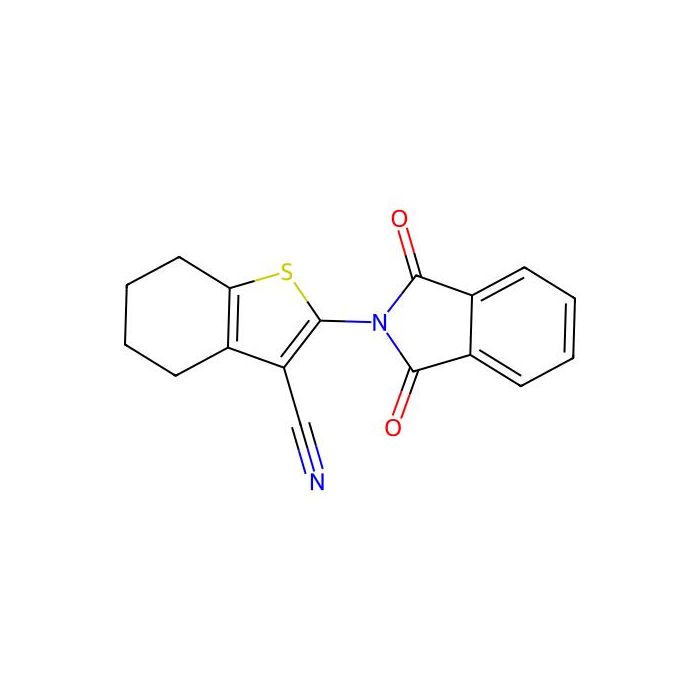 2-(1,3-dioxo-1,3-dihydro-2H-isoindol-2-yl)-4,5,6,7-tetrahydro-1-benzothiophene-3-carbonitrile - ≥97% CAS No(142994-80-7) by Aladdin Scientific