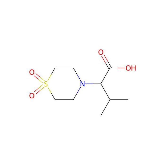 2-(1,1-Dioxo-1lambda~6~,4-thiazinan-4-yl)-3-methylbutanoic acid - ≥97% CAS No(477858-29-0) by Aladdin Scientific