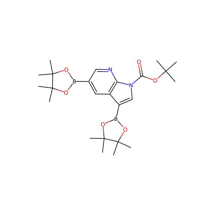 1,1-Dimethylethyl 3,5-bis(4,4,5,5-tetramethyl-1,3,2-dioxaborolan-2-yl)-1H-pyrrolo[2,3-b]pyridine-1-carboxylate - ≥95% CAS No(942070-54-4) by Aladdin Scientific