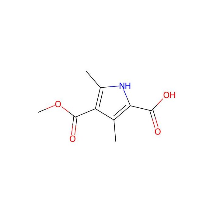 3,5-Dimethyl-1H-pyrrole-2,4-dicarboxylic acid 4-methyl ester - ≥97% CAS No(50296-60-1) by Aladdin Scientific