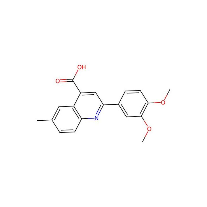 2-(3,4-Dimethoxyphenyl)-6-methylquinoline-4-carboxylic acid - ≥97% CAS No(460715-30-4) by Aladdin Scientific