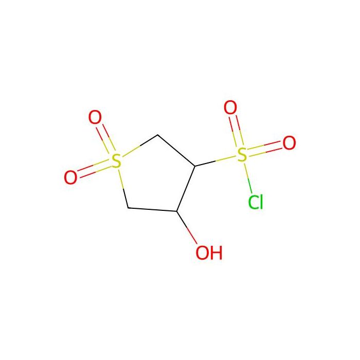 1,1-Dioxo-4-hydroxytetrahydrothiophene-3-sulphonyl chloride - ≥98% CAS No(106508-20-7) by Aladdin Scientific