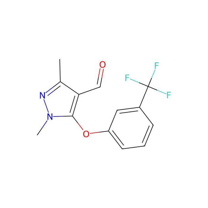 1,3-dimethyl-5-[3-(trifluoromethyl)phenoxy]-1H-pyrazole-4-carbaldehyde - ≥97% CAS No(109925-28-2) by Aladdin Scientific
