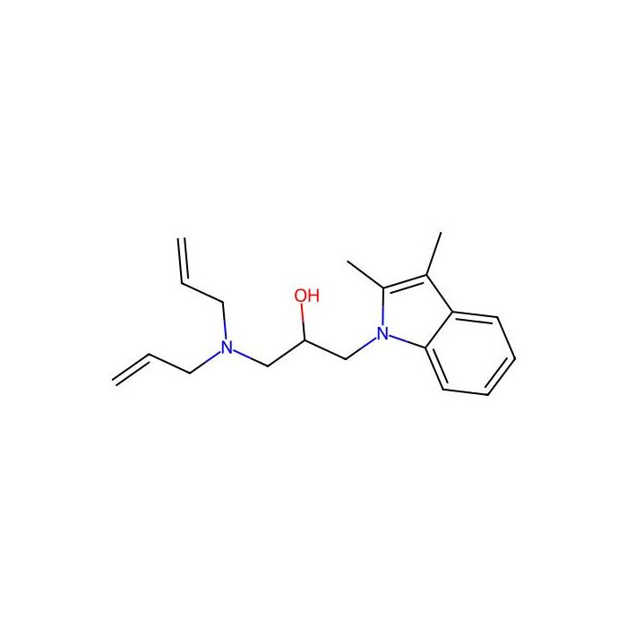 1-(Diallylamino)-3-(2,3-dimethyl-1H-indol-1-YL)propan-2-OL - ≥95% CAS No(315247-81-5) by Aladdin Scientific
