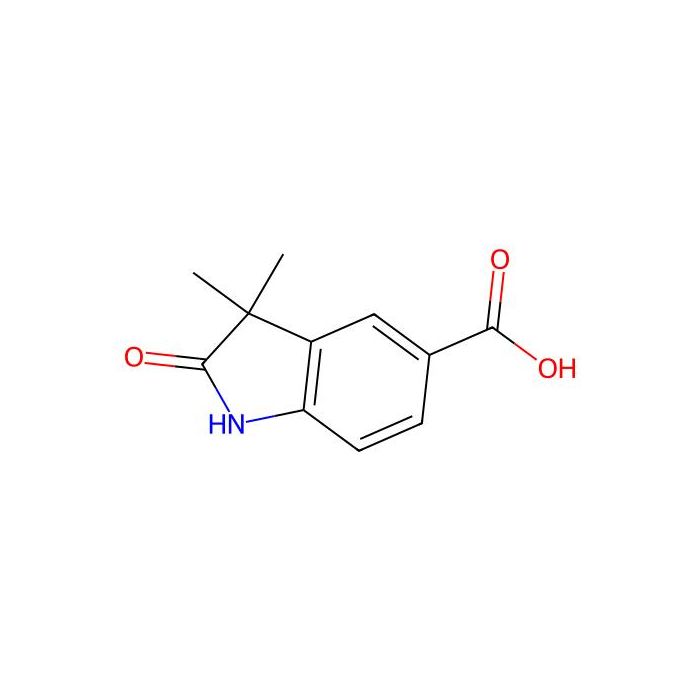 3,3-dimethyl-2-oxo-2,3-dihydro-1H-indole-5-carboxylic acid - ≥98% CAS No(129912-25-0) by Aladdin Scientific