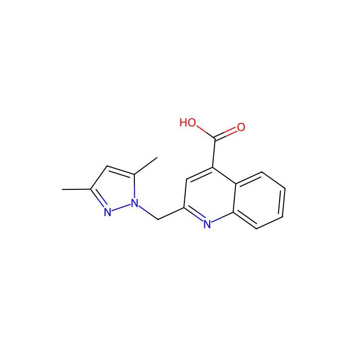 2-((3,5-Dimethyl-1H-pyrazol-1-yl)methyl)-4-quinolinecarboxylic acid -  CAS No(957035-26-6) by Aladdin Scientific