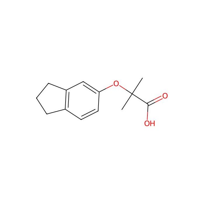 2-(2,3-dihydro-1H-inden-5-yloxy)-2-methylpropanoic acid - ≥95% CAS No(667414-05-3) by Aladdin Scientific