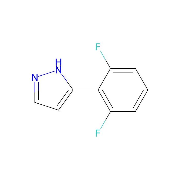 3-(2,6-Difluorophenyl)-1H-pyrazole - ≥98% CAS No(154258-88-5) by Aladdin Scientific