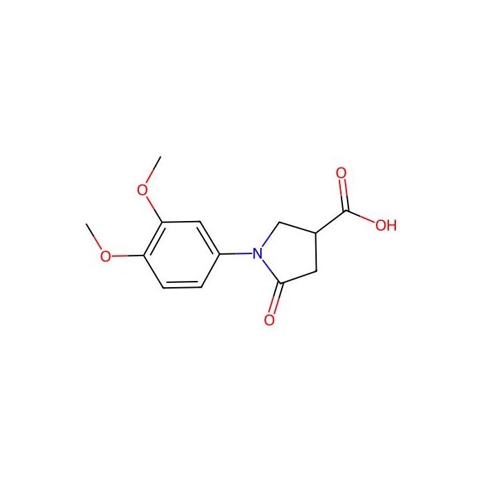 1-(3,4-Dimethoxyphenyl)-5-oxopyrrolidine-3-carboxylic acid - ≥98% CAS No(39629-91-9) by Aladdin Scientific