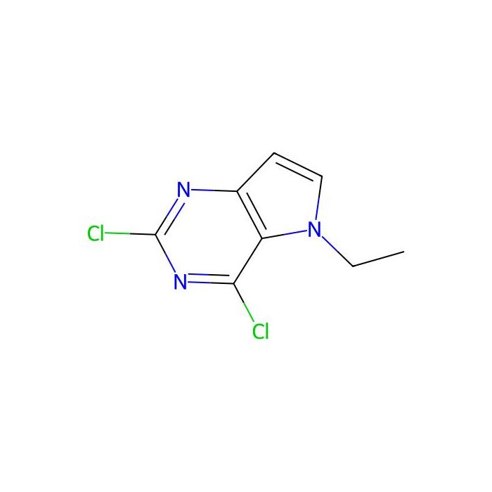 2,4-dichloro-5-ethyl-5H-pyrrolo[3,2-d]pyrimidine - ≥95% CAS No(129872-82-8) by Aladdin Scientific
