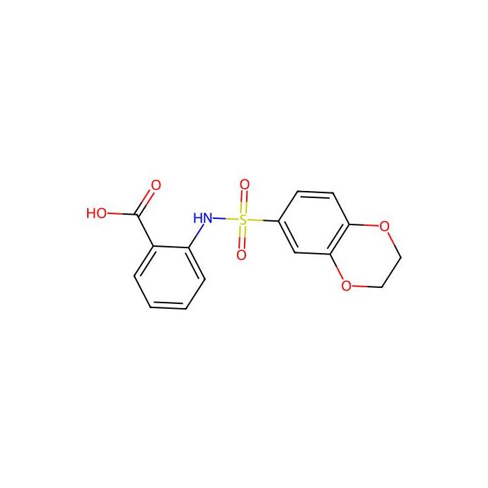 2-(2,3-Dihydro-1,4-benzodioxine-6-sulfonamido)benzoic acid - ≥97% CAS No(314260-32-7) by Aladdin Scientific