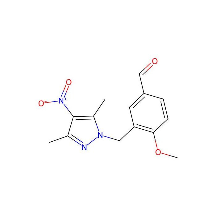 3-((3,5-Dimethyl-4-nitro-1H-pyrazol-1-yl)methyl)-4-methoxybenzaldehyde -  CAS No(514800-77-2) by Aladdin Scientific