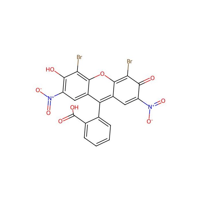 2-(4,5-Dibromo-3-hydroxy-2,7-dinitro-6-oxoxanthen-9-yl)benzoic acid - Dye content 95 % CAS No(29091) by Aladdin Scientific