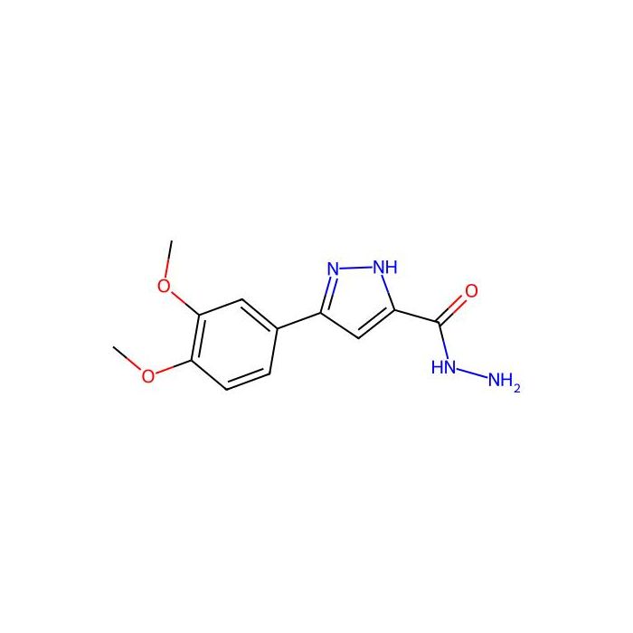 3-(3,4-dimethoxyphenyl)-1H-pyrazole-5-carbohydrazide - ≥97% CAS No(305354-90-9) by Aladdin Scientific