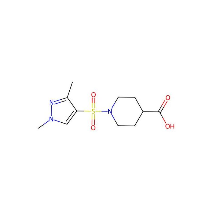 1-(1,3-Dimethyl-1H-pyrazole-4-sulfonyl)-piperidine-4-carboxylic acid - ≥95% CAS No(925145-54-6) by Aladdin Scientific