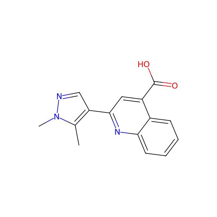 2-(1,5-dimethyl-1H-pyrazol-4-yl)quinoline-4-carboxylic acid - ≥95% CAS No(925145-52-4) by Aladdin Scientific