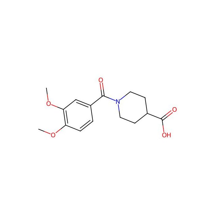 1-(3,4-Dimethoxybenzoyl)piperidine-4-carboxylic acid - ≥95% CAS No(510739-78-3) by Aladdin Scientific