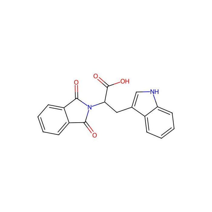 2-(1,3-Dioxo-1,3-dihydro-isoindol-2-yl)-3-(1H-indol-3-yl)-propionic acid - ≥98% CAS No(32675-71-1) by Aladdin Scientific