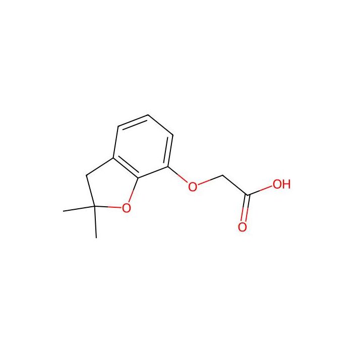 2-((2,2-Dimethyl-2,3-dihydro-1-benzofuran-7-yl)oxy)acetic acid - ≥97% CAS No(265119-94-6) by Aladdin Scientific
