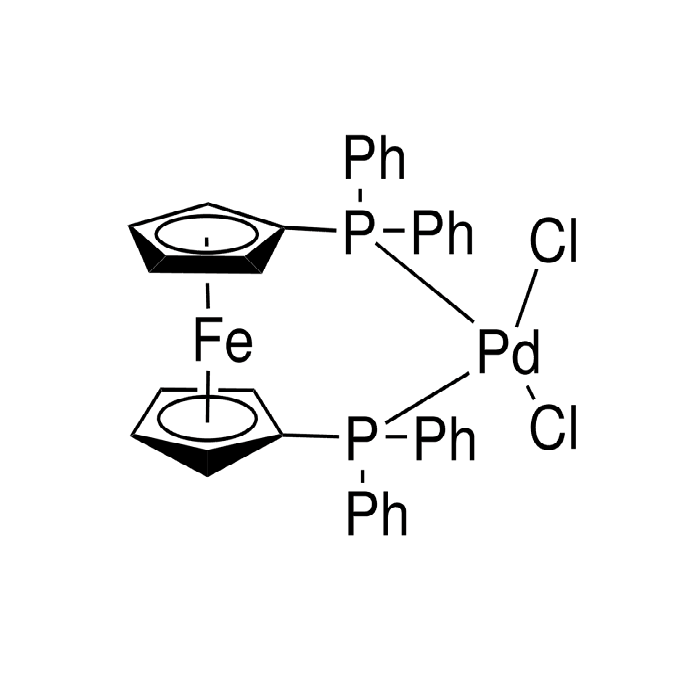 [1,1′-Bis(diphenylphosphino)ferrocene]dichloropalladium - Pd 14.5% CAS No(72287-26-4) by Aladdin Scientific