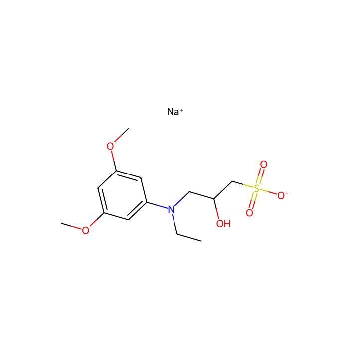 N-Ethyl-N-(2-hydroxy-3-sulfopropyl)-3,5-dimethoxyaniline sodium salt - ≥99% CAS No(83777-30-4) by Aladdin Scientific