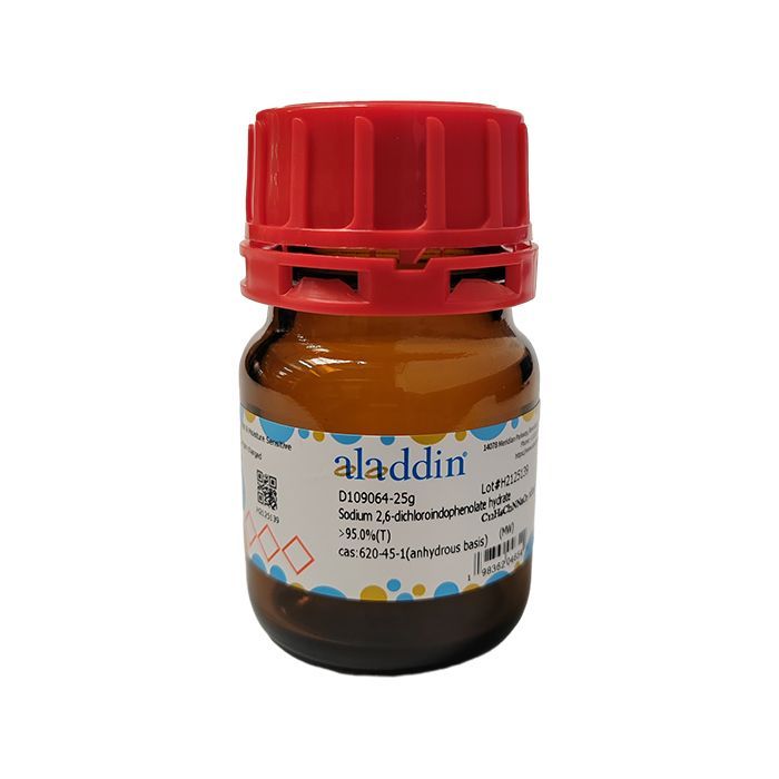 Sodium 2,6-dichloroindophenolate hydrate (DCIP) - ≥95%(T) CAS No(620-45-1(anhydrous basis)) by Aladdin Scientific