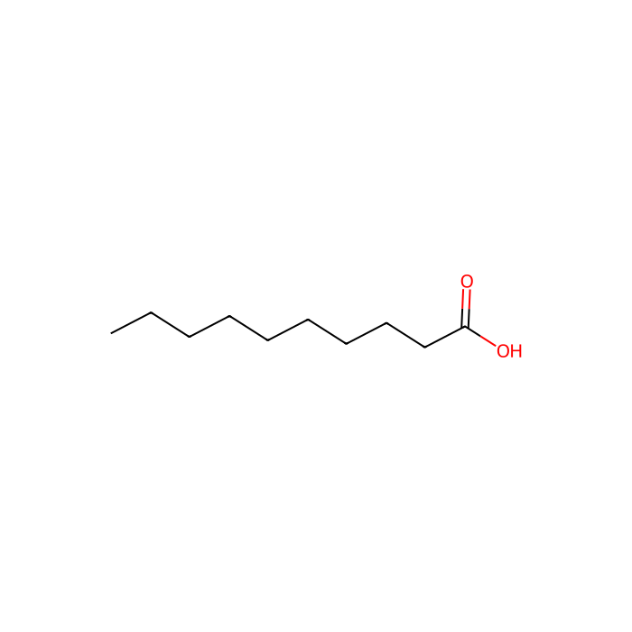 Decanoic acid - Moligand™, Standard for GC, ≥99%(GC) CAS No(334-48-5) by Aladdin Scientific