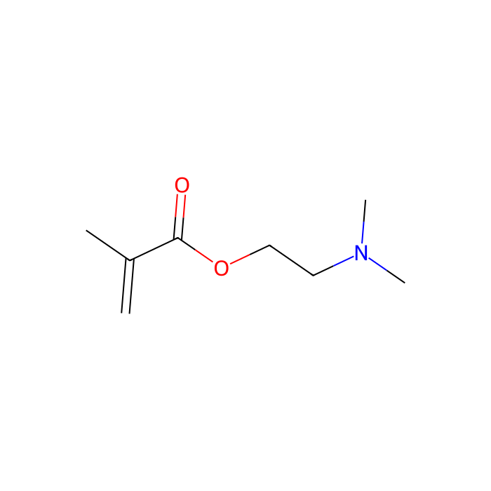 2-(Dimethylamino)ethyl methacrylate（DMAEMA） - ≥99%, contains 1000 ppm MEHQ as inhibitor CAS No(2867-47-2) by Aladdin Scientific
